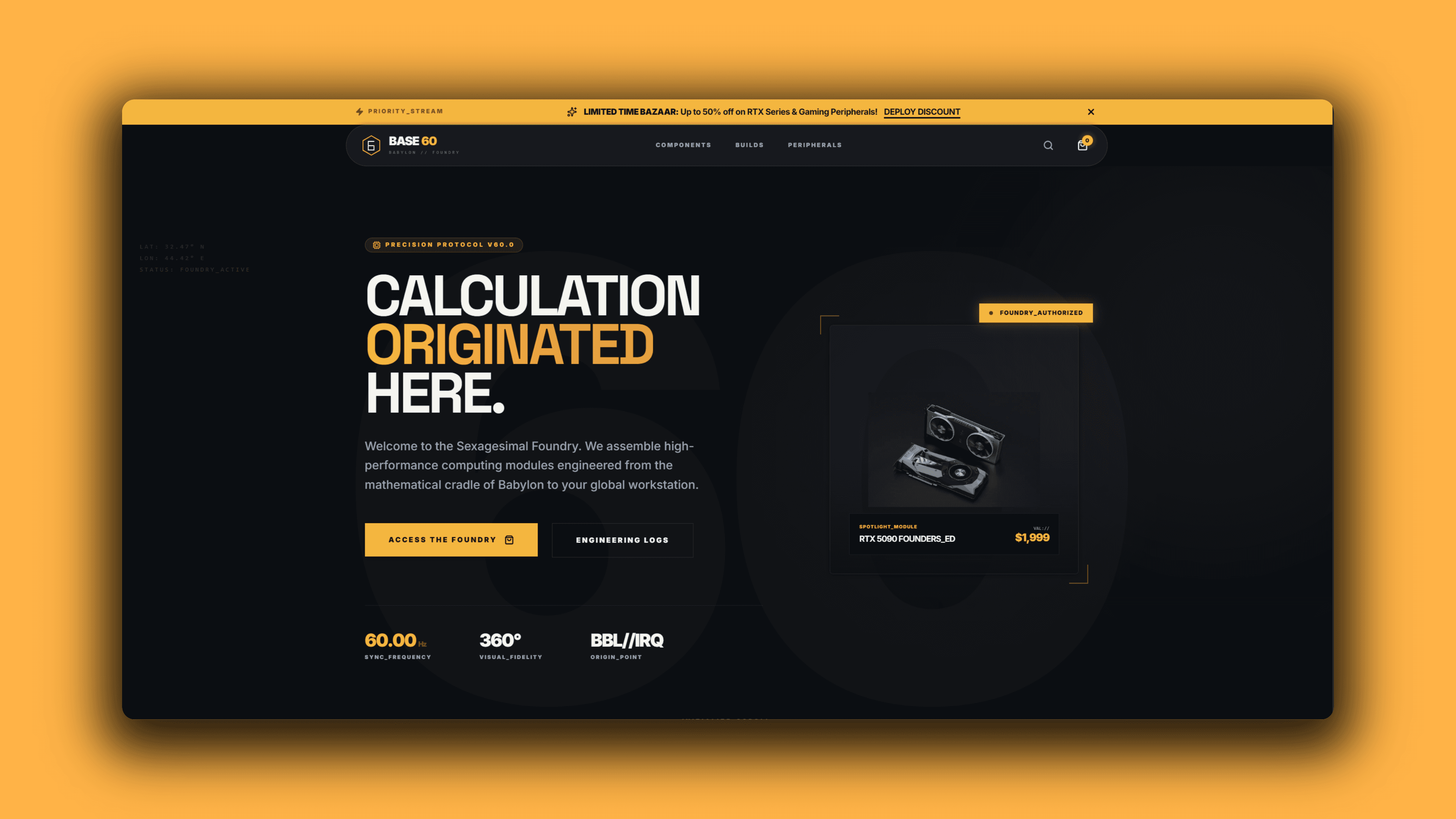 Breaking the Bootstrap Loop: Designing the 'Foundry' Interface