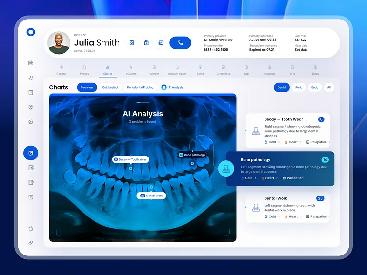 Labora healthcare SaaS interface exploration